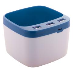 Stojánek na pera s USB hubem Warger