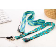 Lanyard na zakázku se sublimačním potiskem a s bezpečnostní přezkou Subyard B Safe