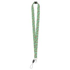 lanyard na zakázku se sublimačním potiskem a s bezpečnostní přezkou Subyard B Safe