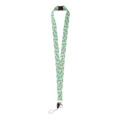 Lanyard na zakázku se sublimačním potiskem a s bezpečnostní přezkou Subyard B Safe