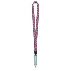lanyard na zakázku se sublimačním potiskem a s bezpečnostní přezkou Subyard C Safe