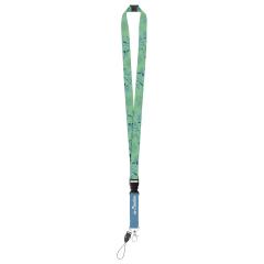 lanyard na zakázku se sublimačním potiskem a s bezpečnostní přezkou Subyard D Safe