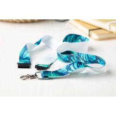 Lanyard na zakázku se sublimačním potiskem a s bezpečnostní přezkou Subyard Zero Safe