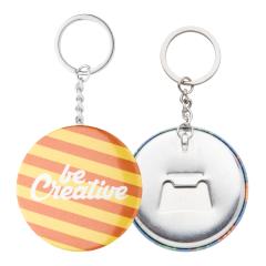 přívěšek na klíče s plackou KeyBadge Bottle