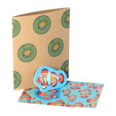 Papírový kraftový rukáv na zakázku CreaSleeve Kraft 330