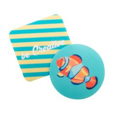 RPET podtácek z filcu, kruh CreaFelt Drink