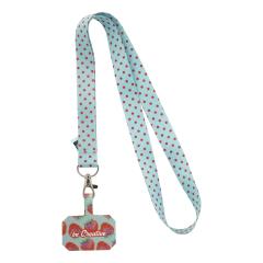 Lanyard RPET s držákem na mobilní telefon Subyard Mobile RPET