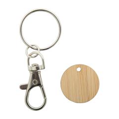 Přívěšek na klíče se žetonem do vozíku Boomarket