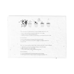 Papírový blok se semínky Semilla