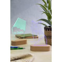 LED světelná trofej Woodify