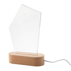 LED světelná trofej Woodify