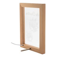 LED světelná trofej Woodiframe