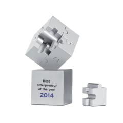 Kovové 3D puzzle KUBZLE