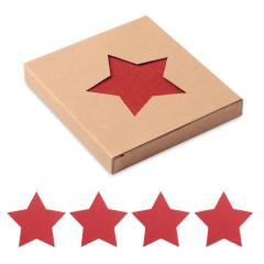 Sada 4 RPET plstěných podtácků STARGUARD