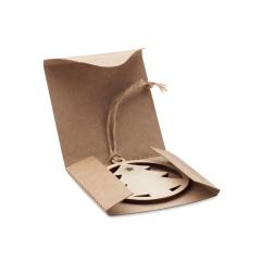 Dřevěná ozdoba, stromek ARSEED