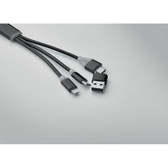 Nabíjecí kabel 4v1, typ C BLUE