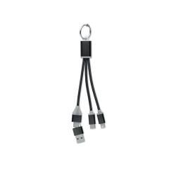 Nabíjecí kabel 4v1, typ C BLUE