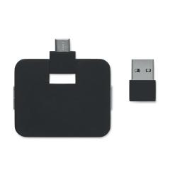 4portový USB rozbočovač SQUARE-C