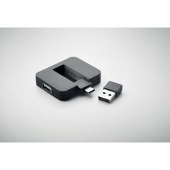 4portový USB rozbočovač SQUARE-C