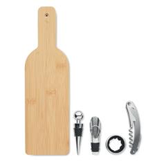 Sada na víno ve tvaru láhve VINOVAULT SET