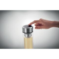 Láhev s dotykovým teploměrem POLE GLASS