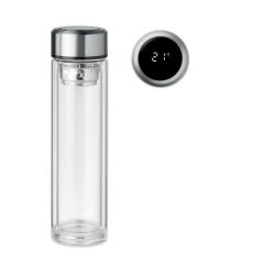 Láhev s dotykovým teploměrem POLE GLASS