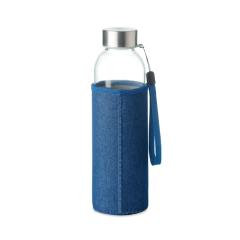 Skleněná 500ml láhev v pouzdře UTAH DENIM