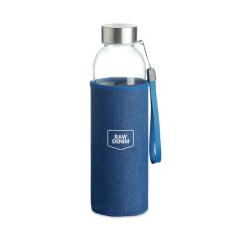 Skleněná 500ml láhev v pouzdře UTAH DENIM
