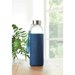 Skleněná 500ml láhev v pouzdře UTAH DENIM