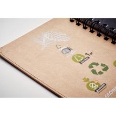 Zápisník z borovice GROWNOTEBOOK™