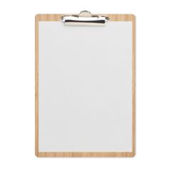 Bambusová deska A4 s klipem CLIPBO