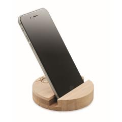 Březový stojánek na telefon GROW ROUND STAND
