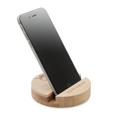 Březový stojánek na telefon GROW ROUND STAND