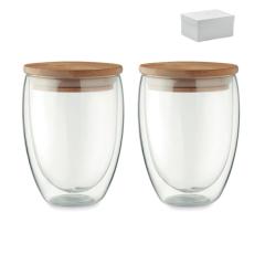 Sada 2 sklenic 350ml v krabici TIRANA SET
