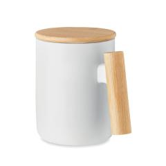 Porcelánový hrnek s víčkem MAJEST