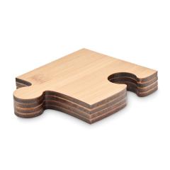 Sada 4 puzzle podtácků LEPY