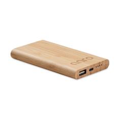 Bambusová powerbanka 4000 mAh ARENAPOWER C
