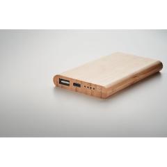 Bambusová powerbanka 4000 mAh ARENAPOWER C