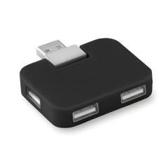 Čtyřportov&yacute; USB hub SQUARE