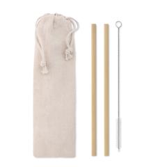 Bambusové brčko s kartáčkem NATURAL STRAW