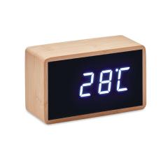 Budík v bambusovém krytu MIRI CLOCK