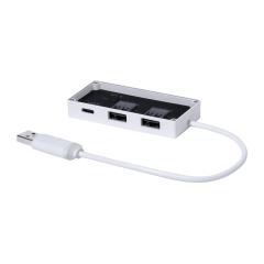 průhledný USB hub Brante