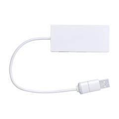 Průhledný USB hub Brante