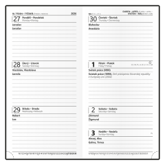  Týdenní diář - Jakub - Lamino - kapesní - Růžový