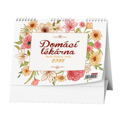  Stolní kalendář - Domácí lékárna (Renata Raduševa Herber)