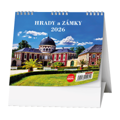  Stolní kalendář - IDEÁL - Hrady a zámky