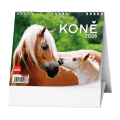  Stolní kalendář - IDEÁL - Koně