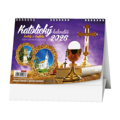  Stolní kalendář - Katolický kalendář /kostely a kapličky/