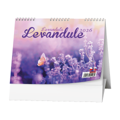  Stolní kalendář - Levandule