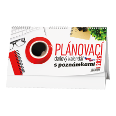  Stolní kalendář - Plánovací daňový kalendář s poznámkami